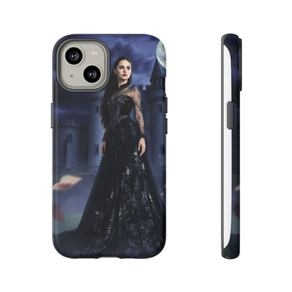 iPhone Gothic Moonlit Castle Phone Case — Elegant Dark Fantasy Protective Cover