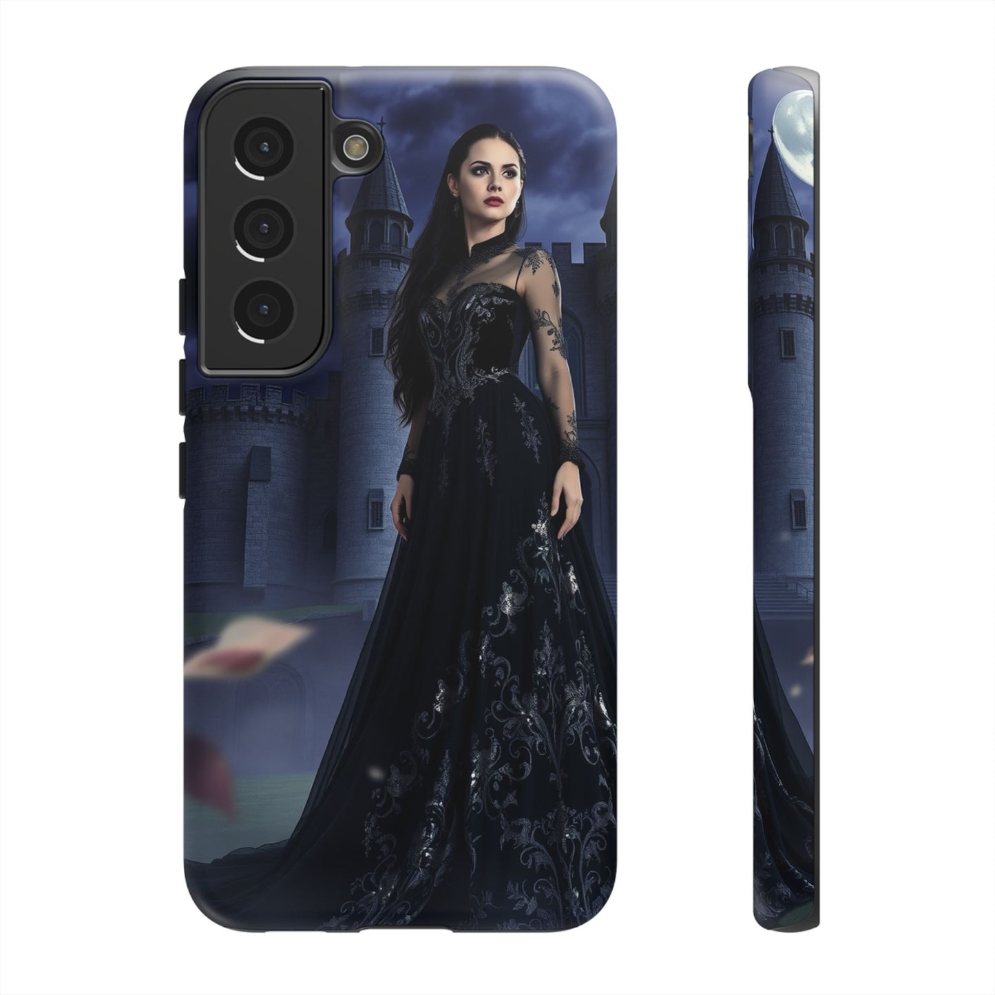 Samsung Gothic Moonlight Phone Case — Dark Castle Witch Design