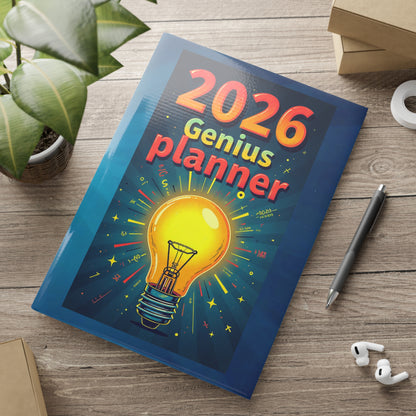 2026 Genius Planner Hardcover Notebook