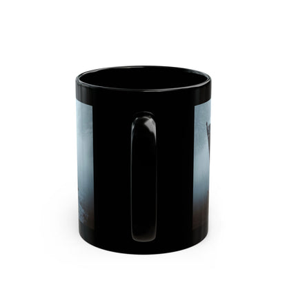 Haunted Rocking Chair Mug - Spooky Fog Gothic Coffee Cup (11oz/15oz)