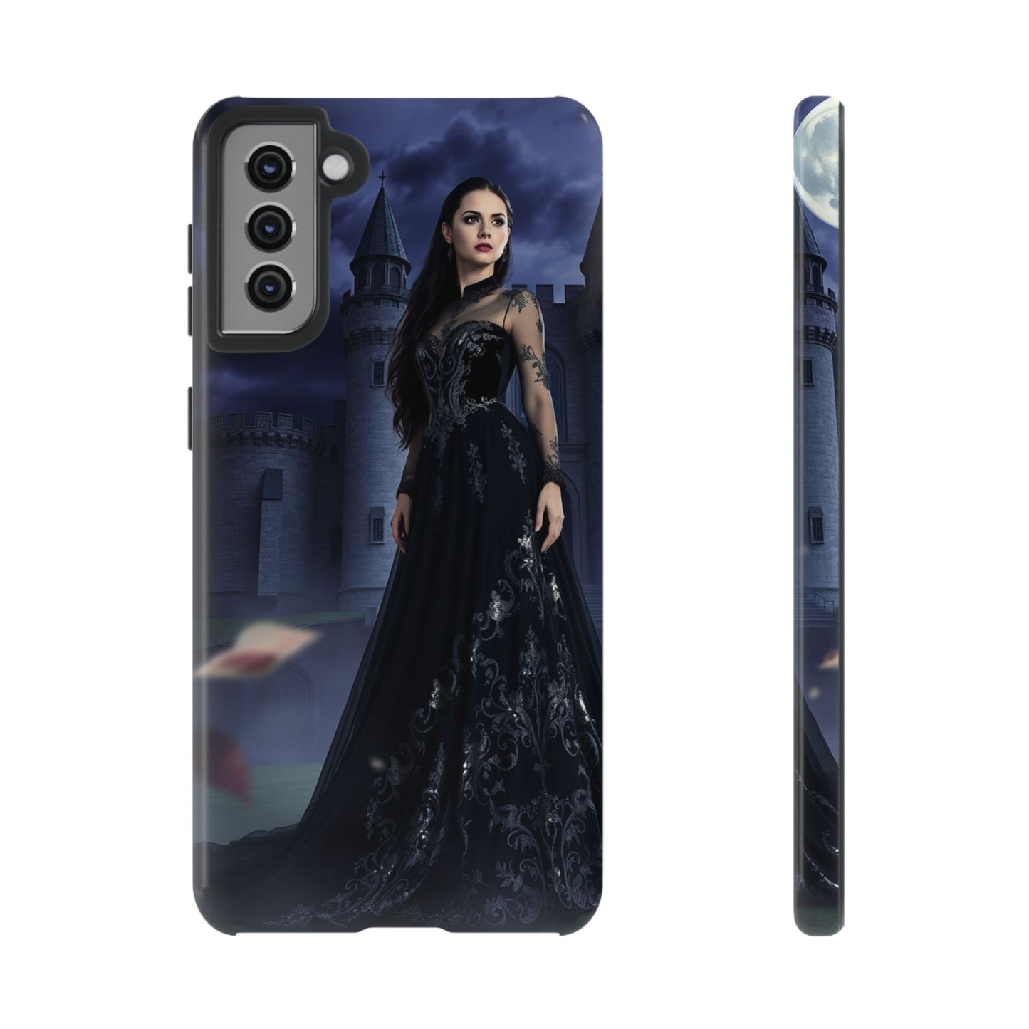 Samsung Gothic Moonlight Phone Case — Dark Castle Witch Design