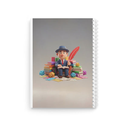 2026 Writer's Planner Spiral Notebook — Creative Writing Journal & Daily Planner