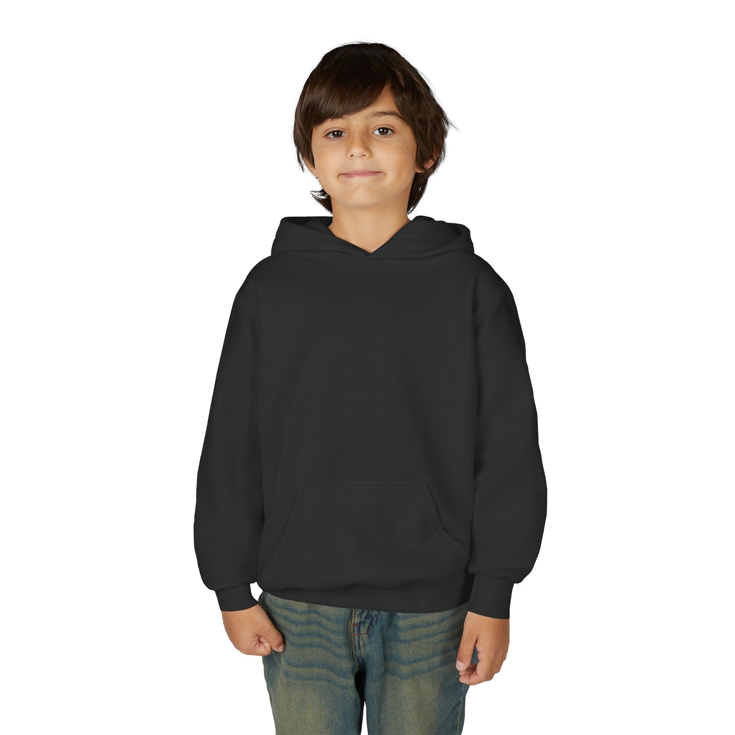 Youth Fox Winter Hoodie - Cute Fox at Window Kids Sweatshirt