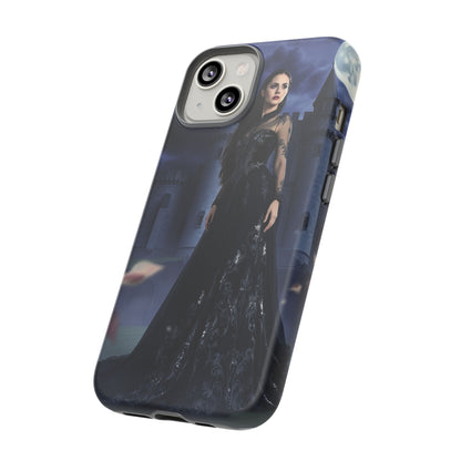 iPhone Gothic Moonlit Castle Phone Case — Elegant Dark Fantasy Protective Cover