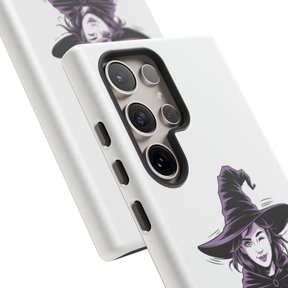 Funda para Samsung — «Sí, soy una bruja» con ilustración de bruja