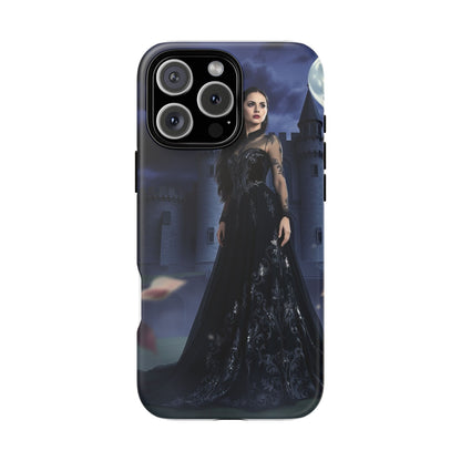 iPhone Gothic Moonlit Castle Phone Case — Elegant Dark Fantasy Protective Cover